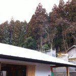 雪積もってます＠京丹波